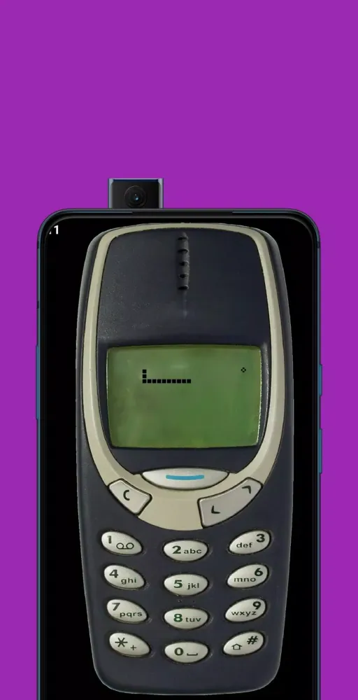Capturas de tela do 3310 Snake