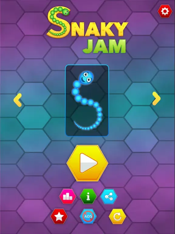 Capturas de tela do Snaky Jam iPad 