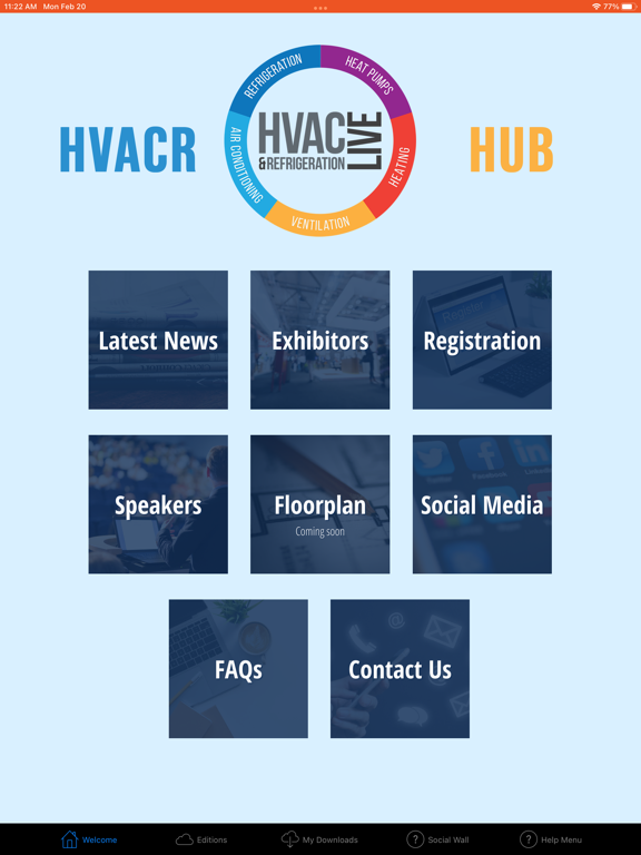 HVACR HUB app iPad  स्क्रीनशॉट