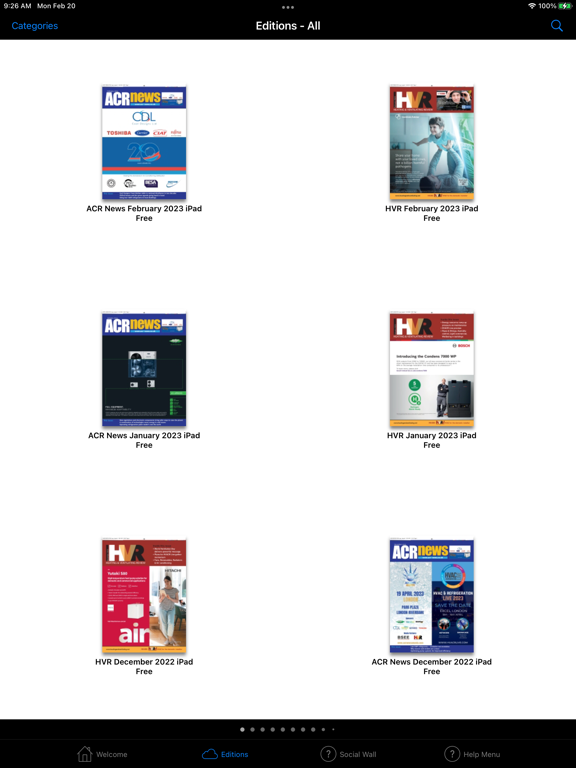 HVACR HUB app iPad  स्क्रीनशॉट