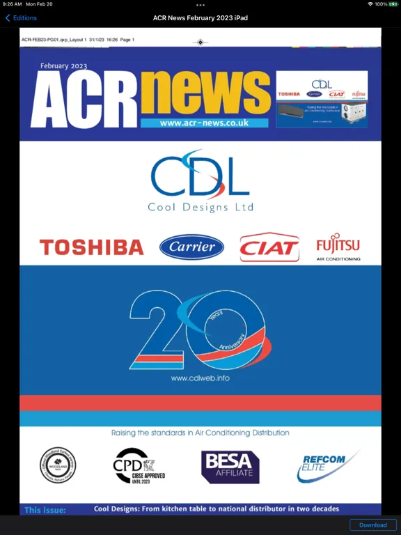 Captures d'écran de HVACR HUB app iPad 