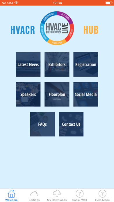 HVACR HUB app स्क्रीनशॉट