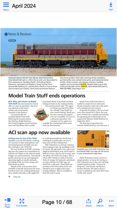 تصاویر Model Railroader Magazine