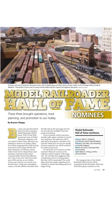 تصاویر Model Railroader Magazine