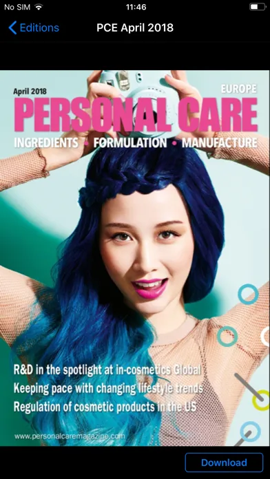 Tangkapan layar PERSONAL CARE MAGAZINE