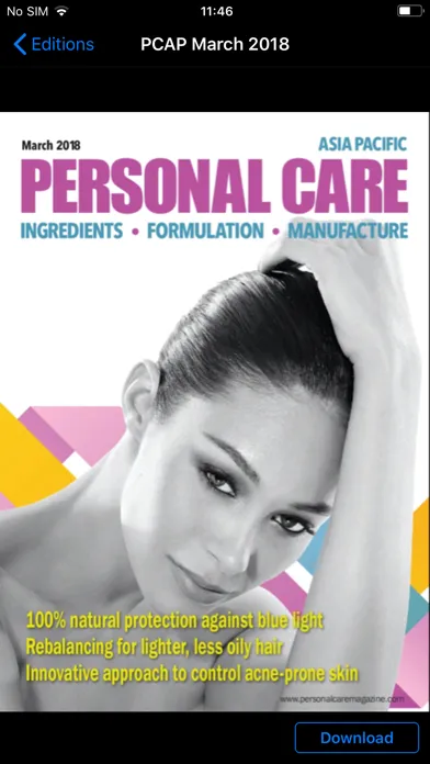 Tangkapan layar PERSONAL CARE MAGAZINE