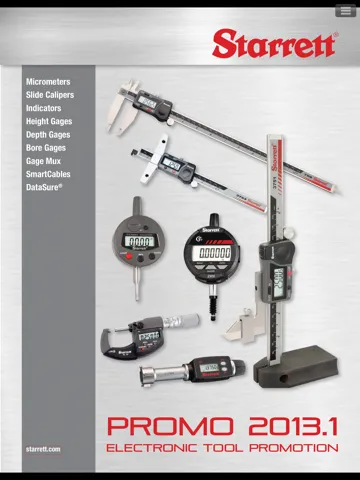 Starrett Catalog Viewer iPad  Screenshots