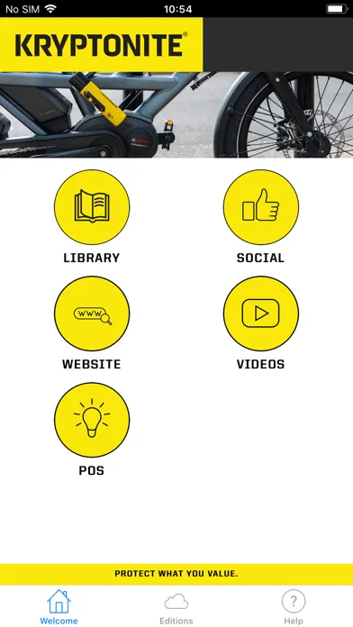 Kryptonite Locks & Lights App স্ক্রিনশট