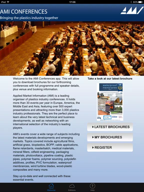 Capturas de pantalla de AMI Conferences iPad 