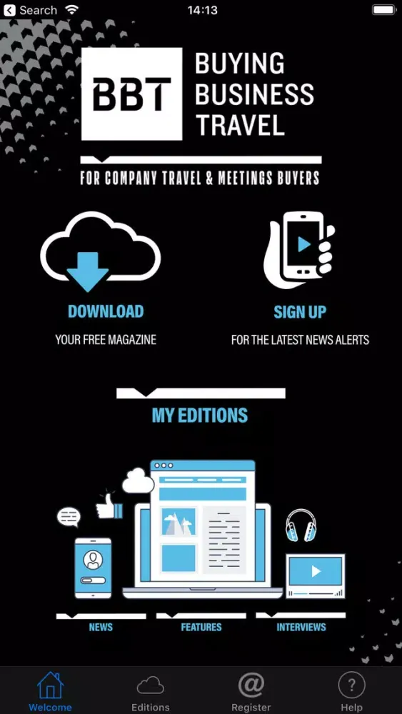 Capturas de tela do Buying Business Travel