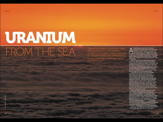 Chemistry & Industry Magazine iPad  Screenshots