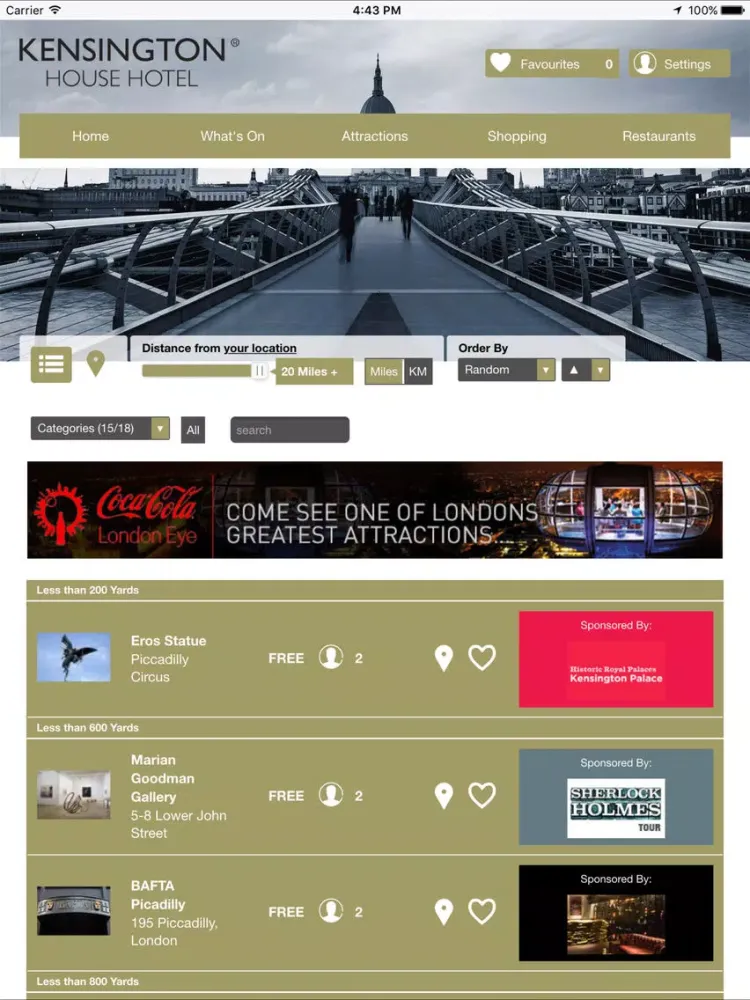 Kensington House – London Guide iPad  سکرین شاٹس