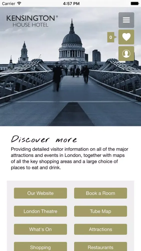 Kensington House – London Guide سکرین شاٹس