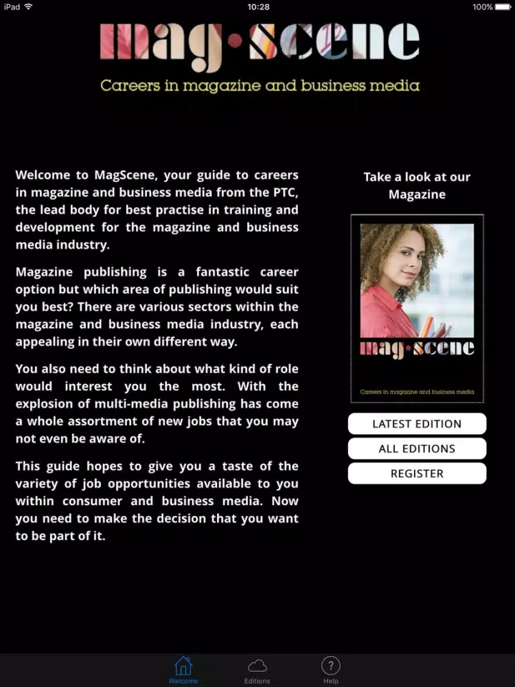 MagScene: Careers in Magazines iPad 应用截图