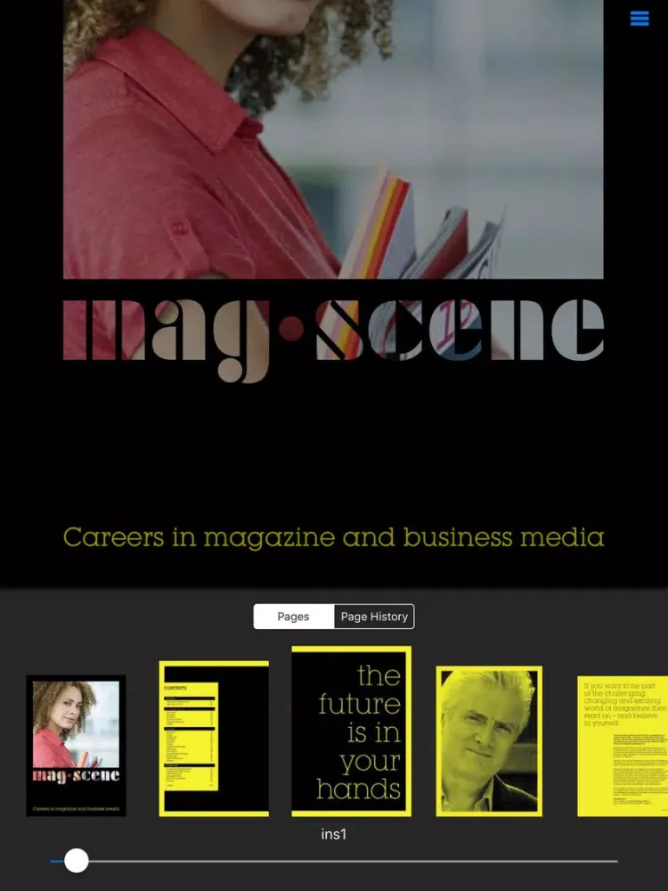 MagScene: Careers in Magazines iPad 应用截图