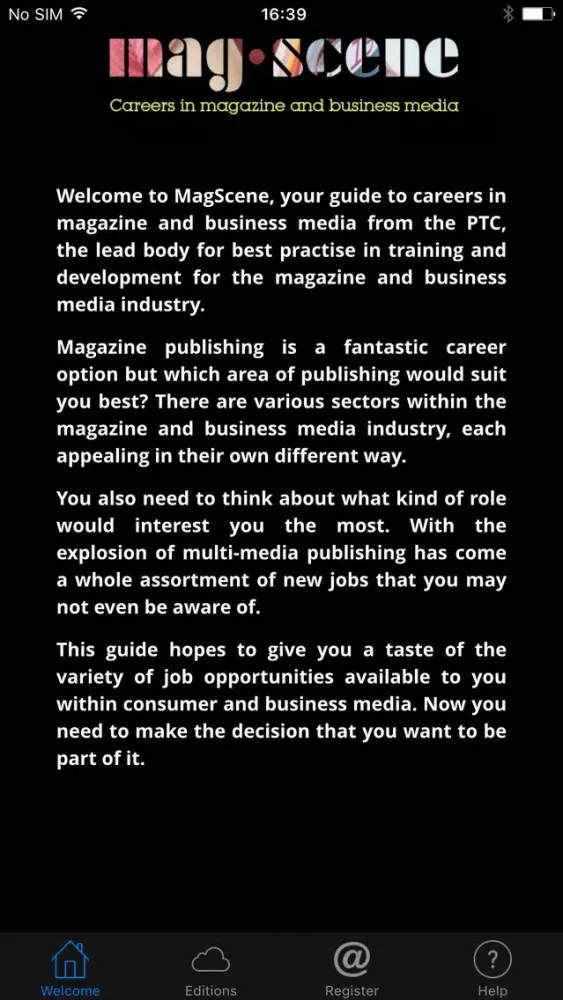 MagScene: Careers in Magazines应用截图