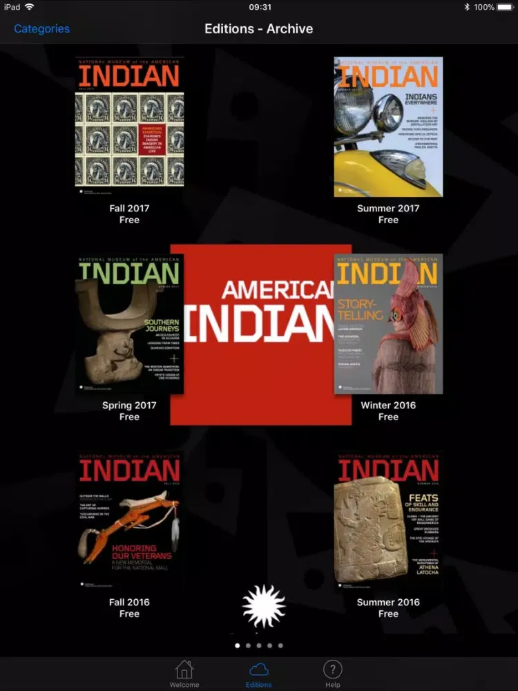 صور American Indian Magazine iPad 