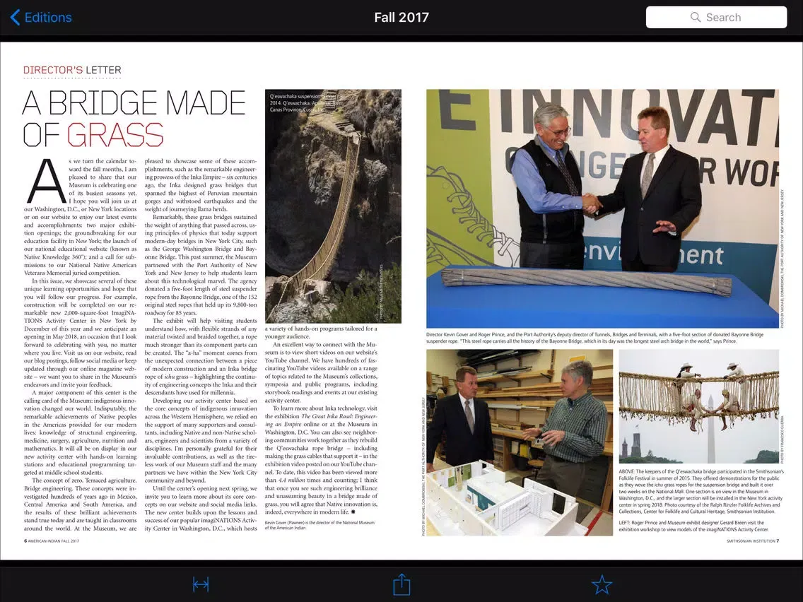 صور American Indian Magazine iPad 