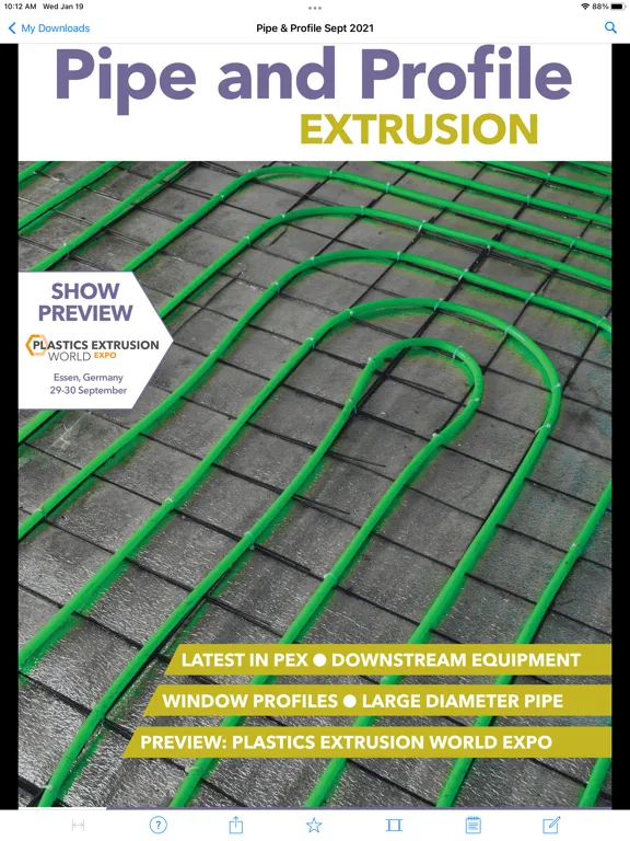 Pipe and Profile Extrusion Mag iPad  Ekran Görüntüleri