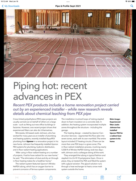 Pipe and Profile Extrusion Mag iPad  Ekran Görüntüleri