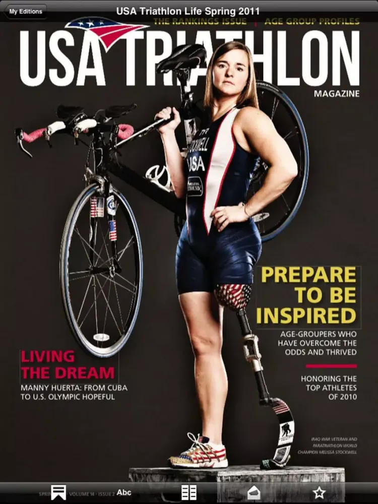 Capturas de pantalla de USA Triathlon iPad 