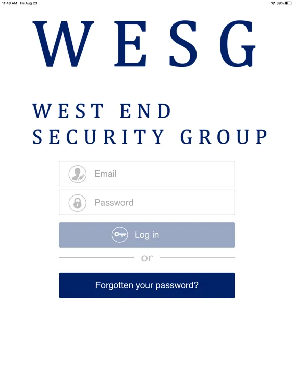 صور WESG Crisis Management App iPad 
