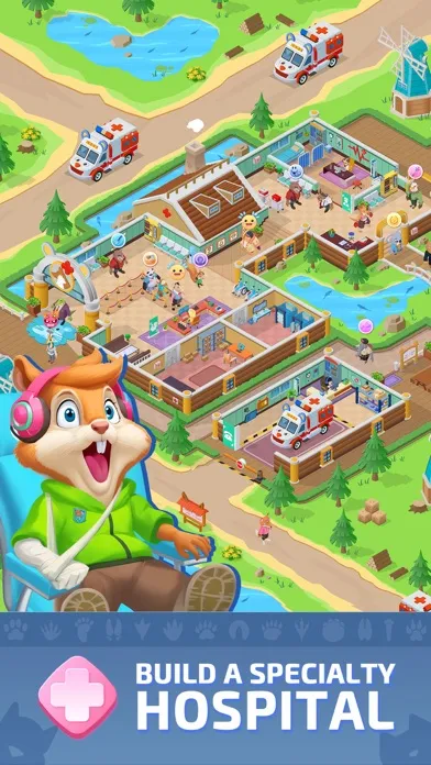 Idle Zoo Hospital-Tycoon Game سکرین شاٹس