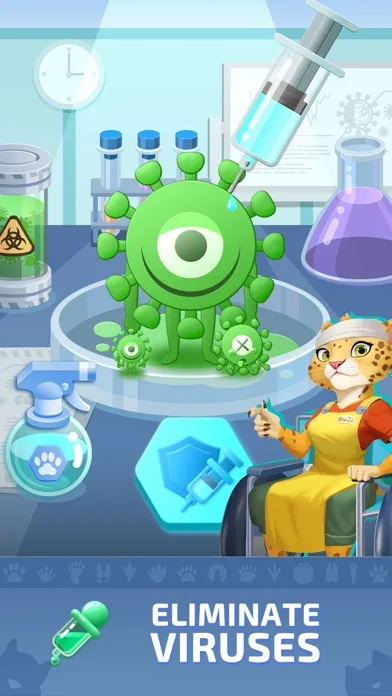 Idle Zoo Hospital-Tycoon Game سکرین شاٹس