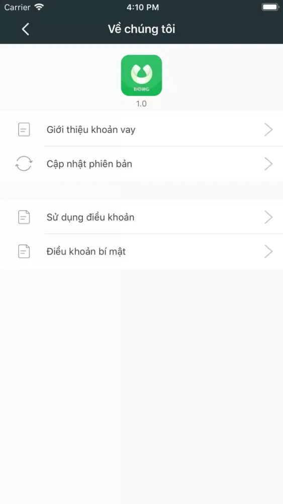UDong - Vay tiền Online Screenshots
