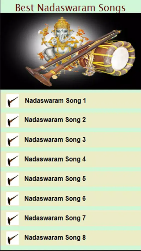 Capturas de pantalla de Best Nadaswaram Songs
