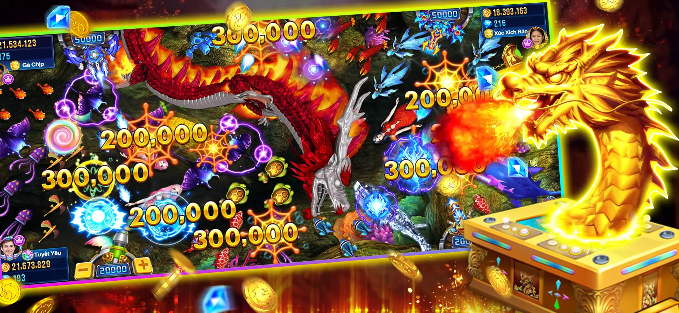 Dragon King:fish table games应用截图