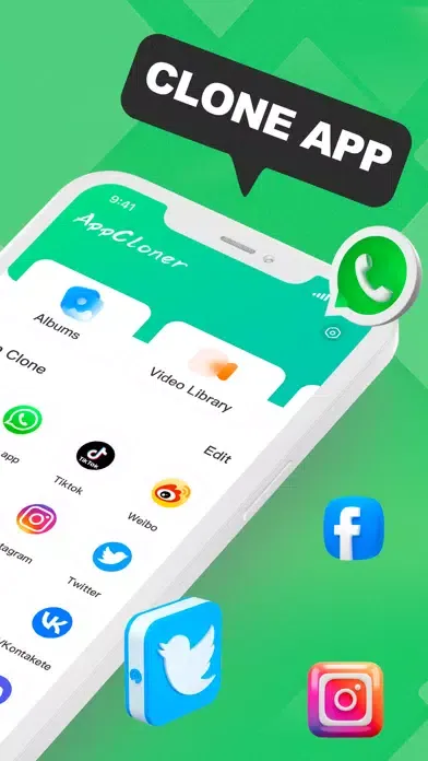 Tangkapan layar Clone App - App Cloner