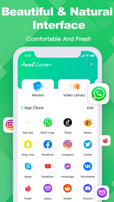 Tangkapan layar Clone App - App Cloner