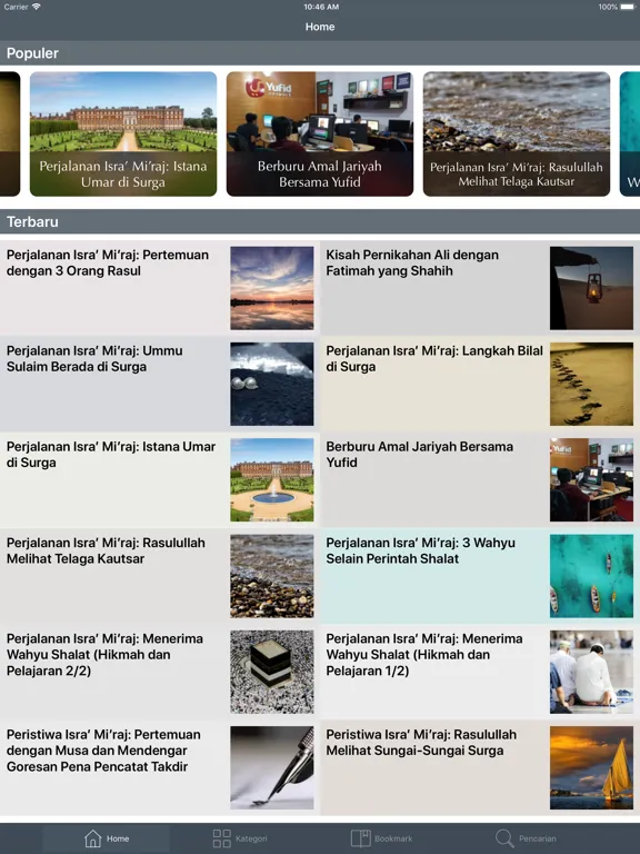 Kisah Muslim iPad  Screenshots