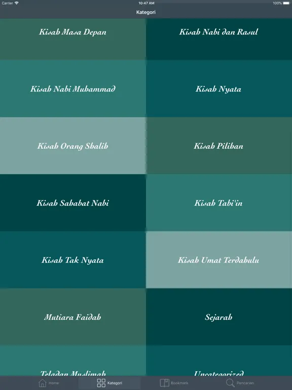 Kisah Muslim iPad  Screenshots