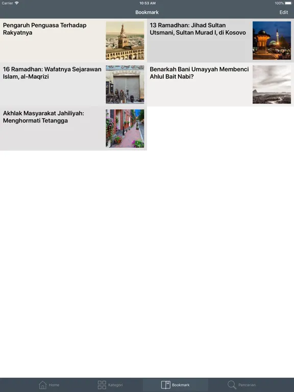 Kisah Muslim iPad  Screenshots