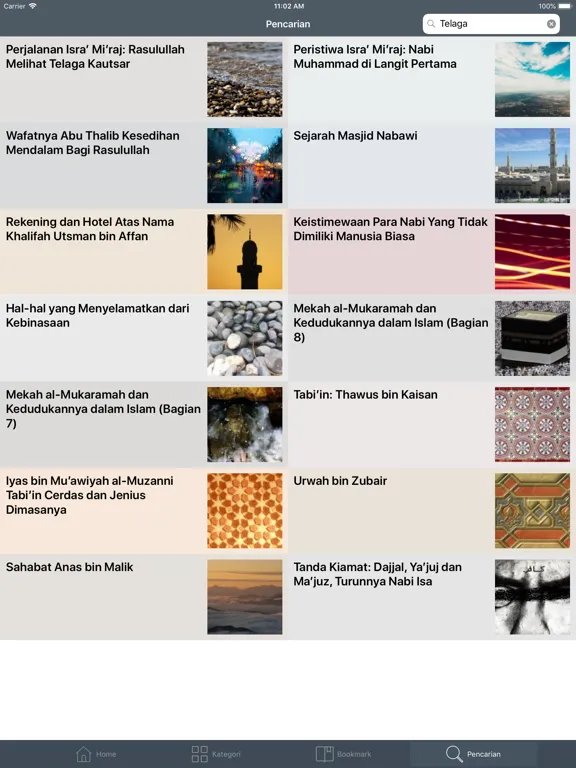 Kisah Muslim iPad  Screenshots