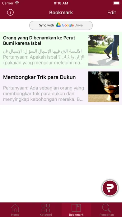 ภาพหน้าจอของ Tanya Ustadz