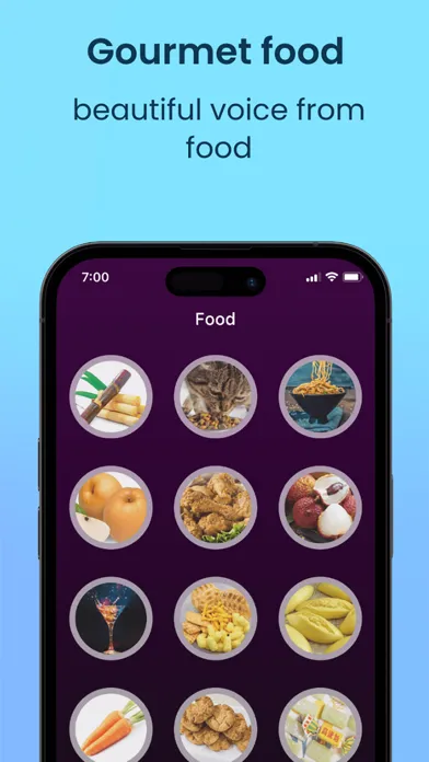 Captures d'écran de Crunchy - Food White Noise