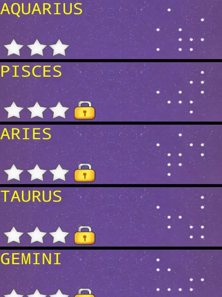 Screenshot di Starry Sky 2 iPad 