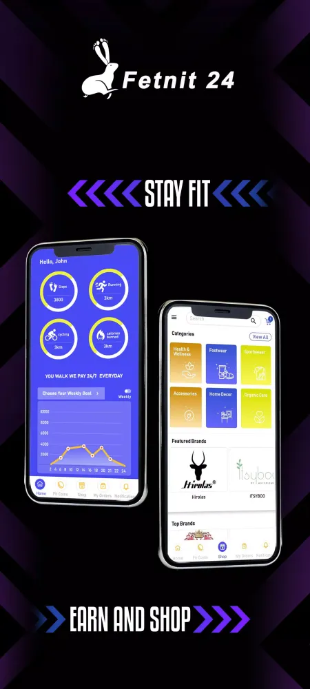Fetnit24 Fitness Shopping App স্ক্রিনশট