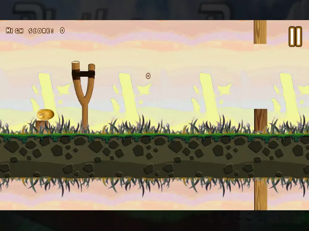 Tangkapan layar Angry Flappy Potato iPad 
