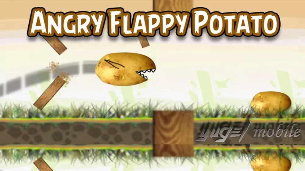 Tangkapan layar Angry Flappy Potato