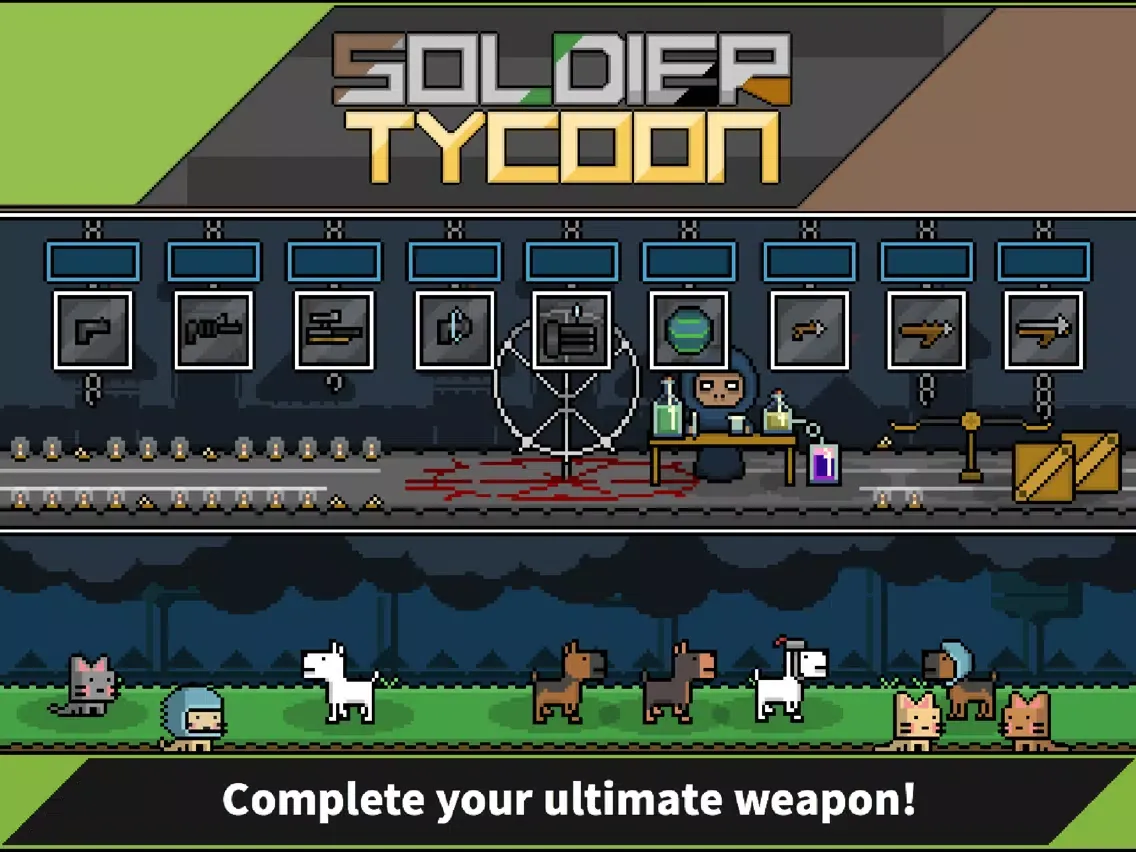Soldier Tycoon : Idle Training iPad  Screenshots