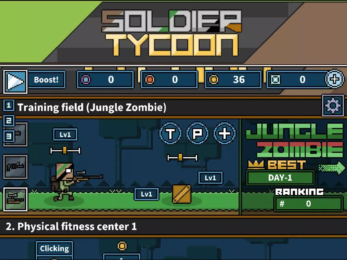 Soldier Tycoon : Idle Training iPad  Screenshots