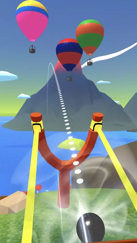 Capturas de tela do CrashBalloon