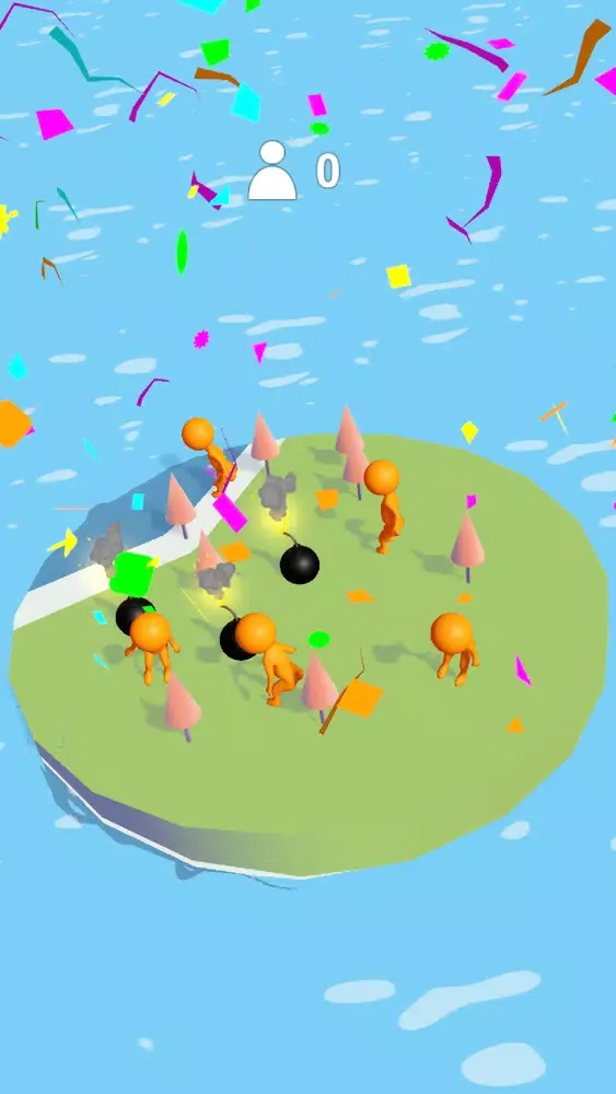 Capturas de tela do Wobbly Island