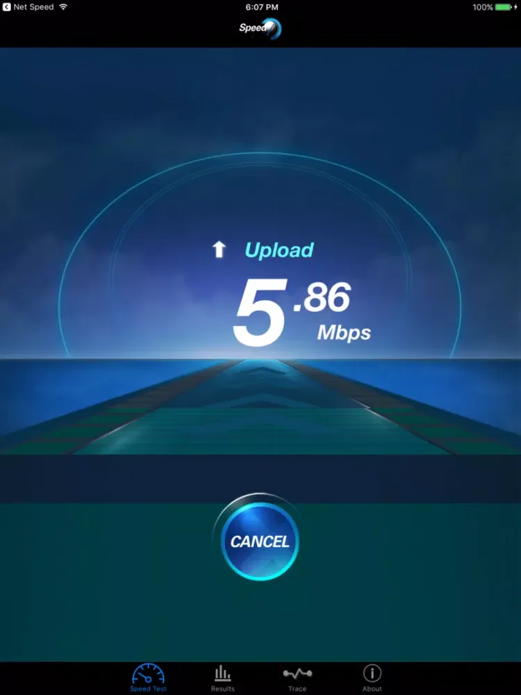 Zrzuty ekranu Internet Speed Pro - Mobile iPad 