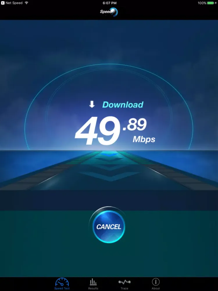 Zrzuty ekranu Internet Speed Pro - Mobile iPad 
