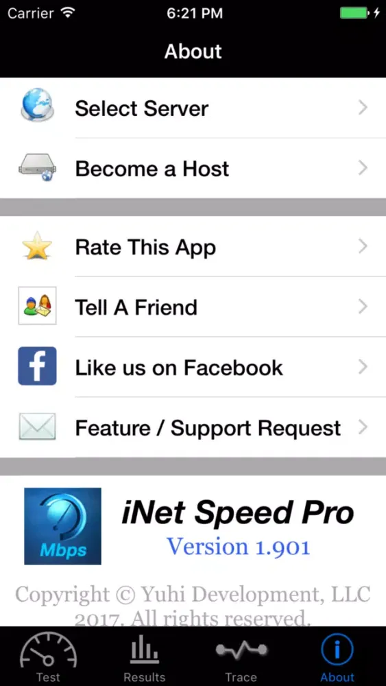 Zrzuty ekranu Internet Speed Pro - Mobile